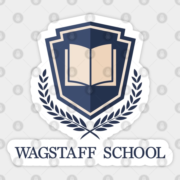 Wagstaff School Sticker by tvshirts